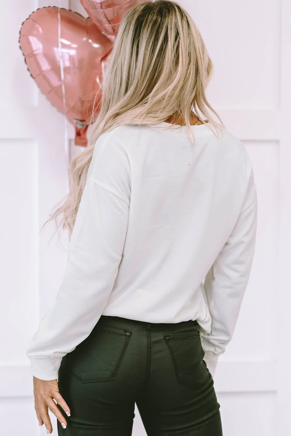 Brillant Xoxo Valentine Sweatshirt Épais – Image 3