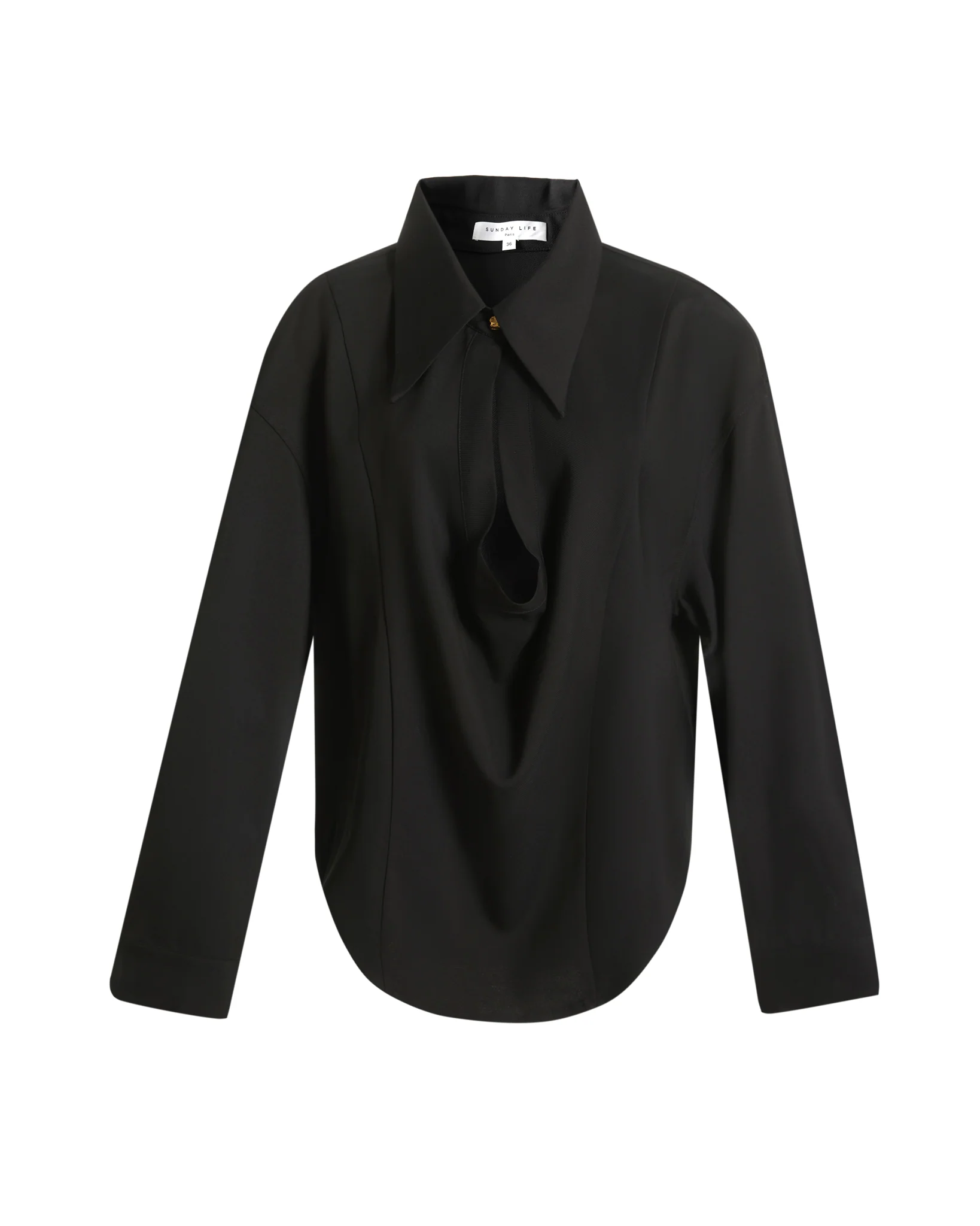 Chemise Fleurine-Noir – Image 3
