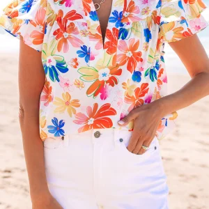 Bouquet De Fleurs À Volants