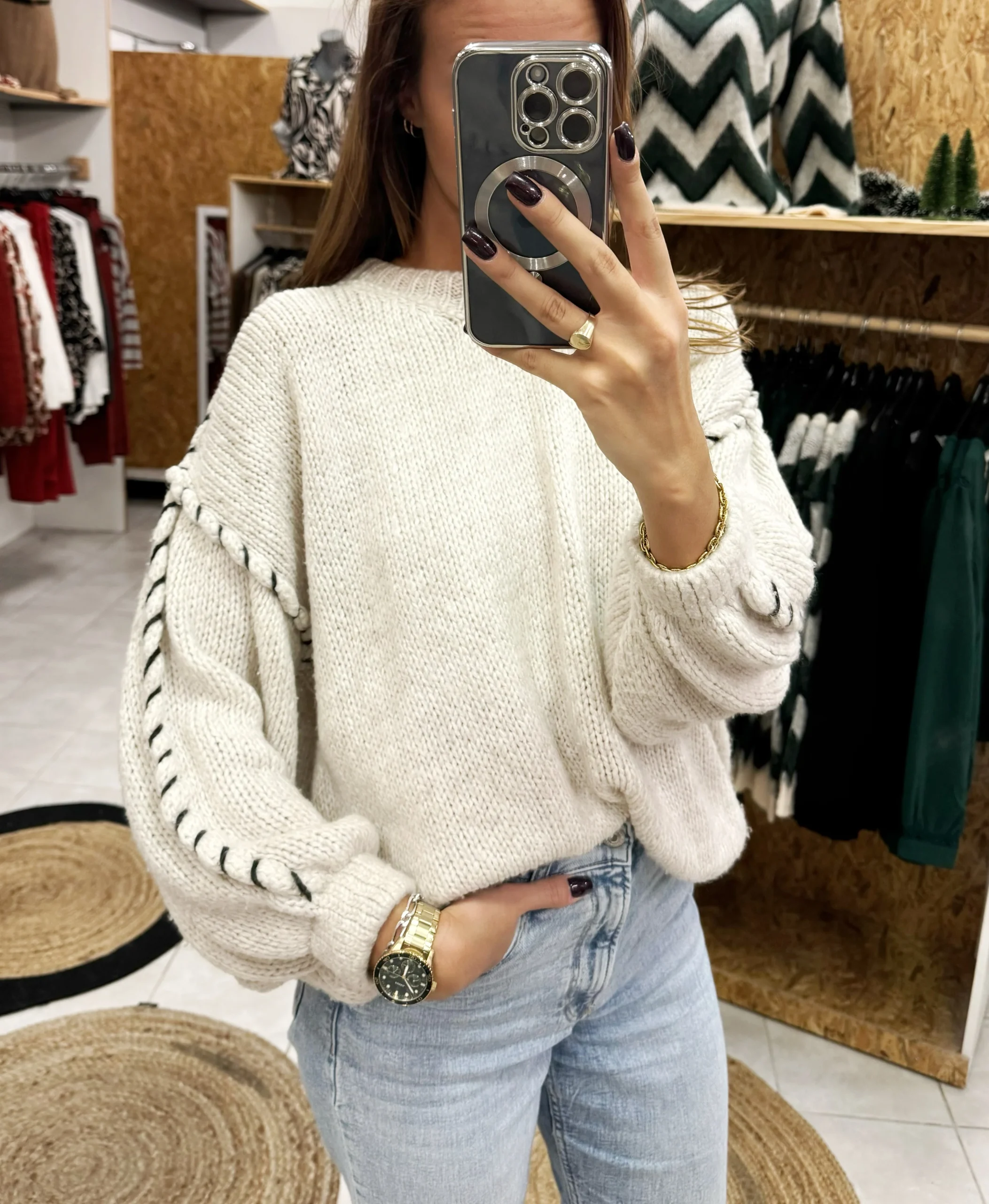 Pull surpiqué – Image 3