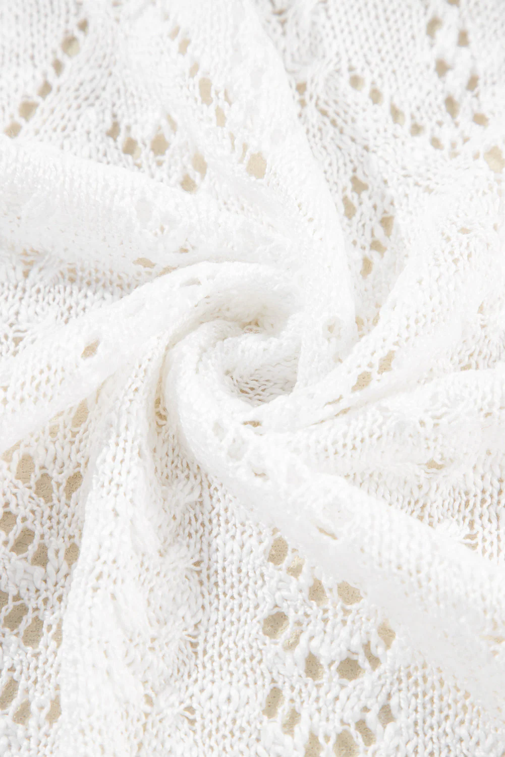 Cardigan en tricot ouvert uni – Image 8