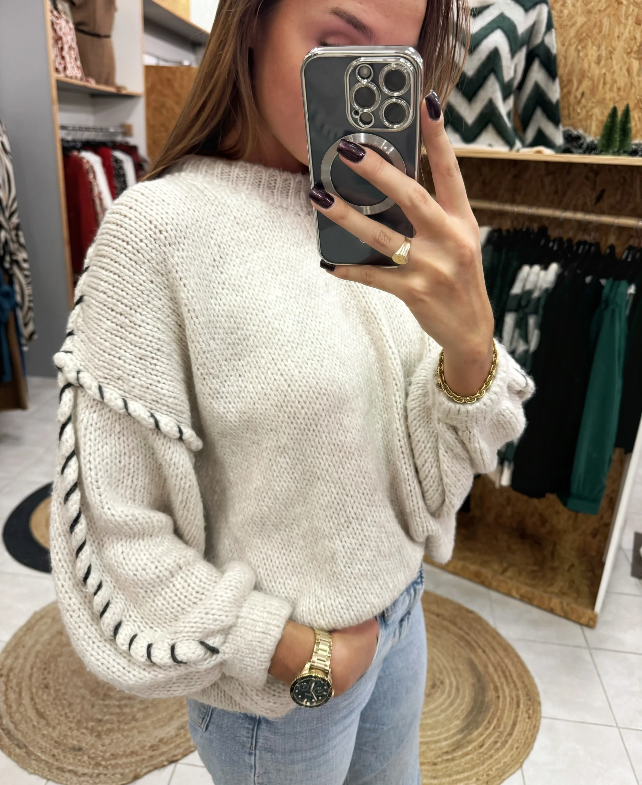 Pull surpiqué – Image 2