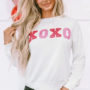 Brillant Xoxo Valentine Sweatshirt Épais
