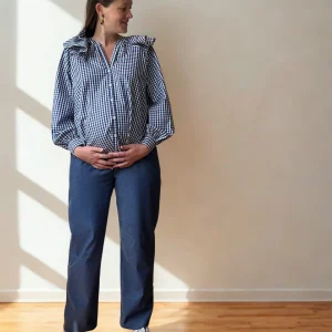 Jean de grossesse - Haussmann Bleu