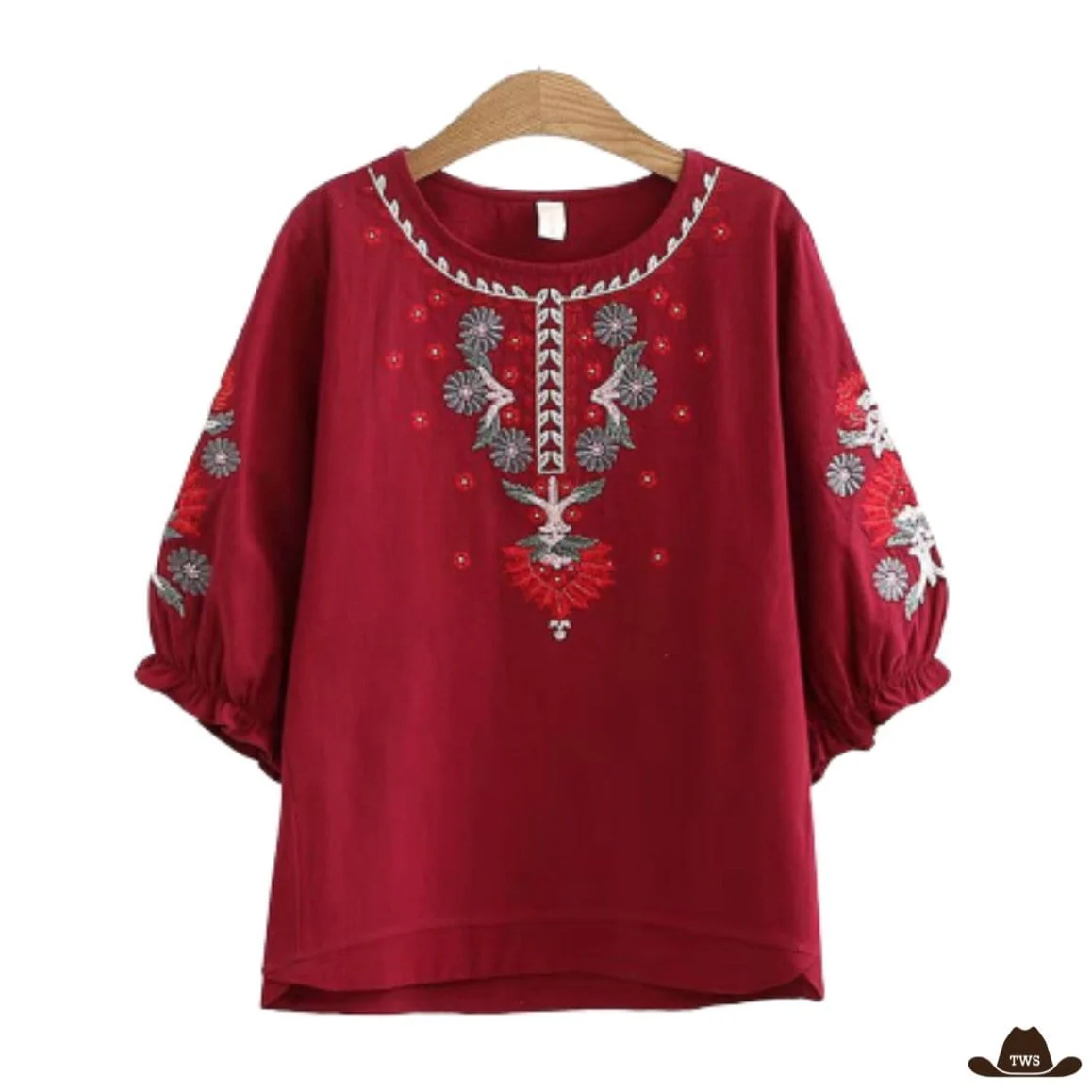 Blouse Western Style Indien – Image 3