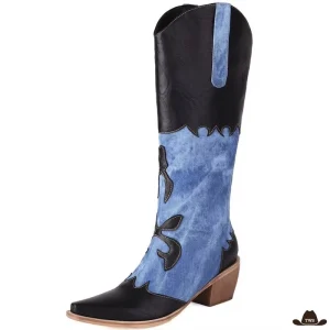 Bottes Cowboy Femme Talon Haut