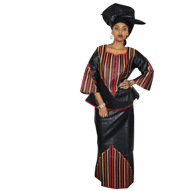 Boubou Africain Femme 2 Pièces – Image 5