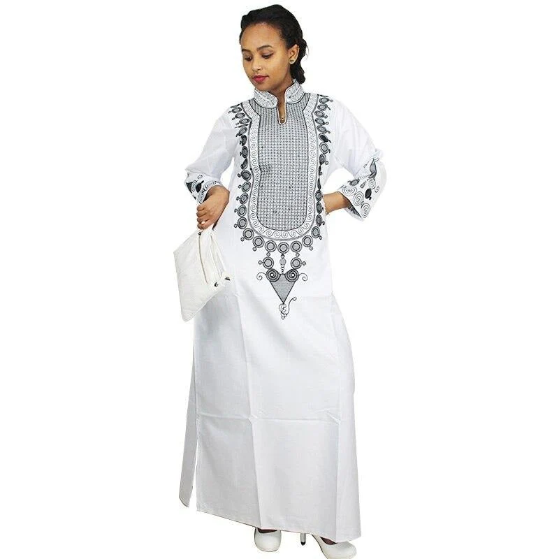 Boubou Africain Femme Coton – Image 2