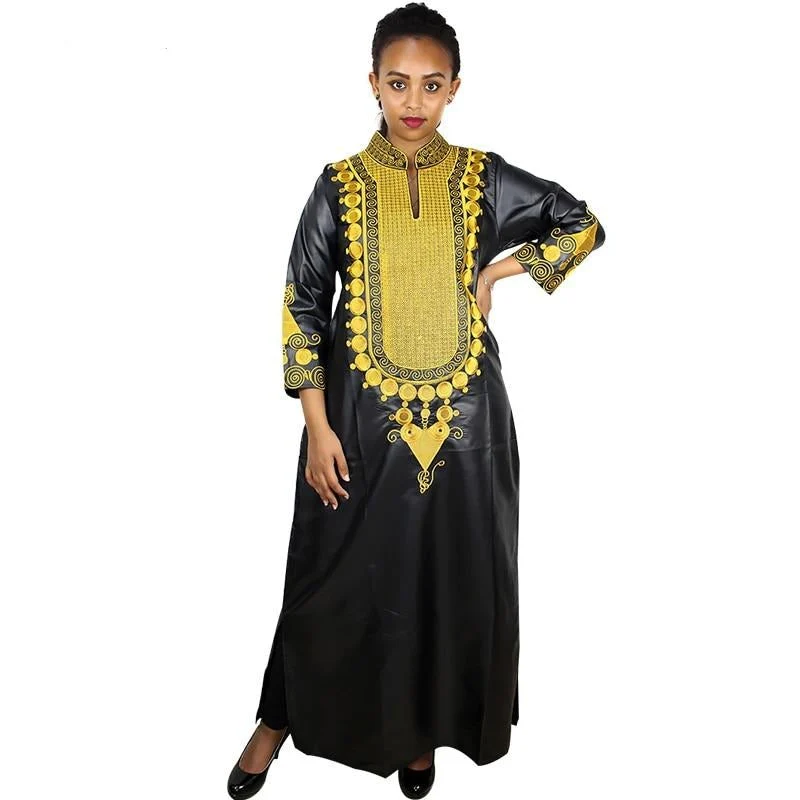 Boubou Africain Femme Coton – Image 3
