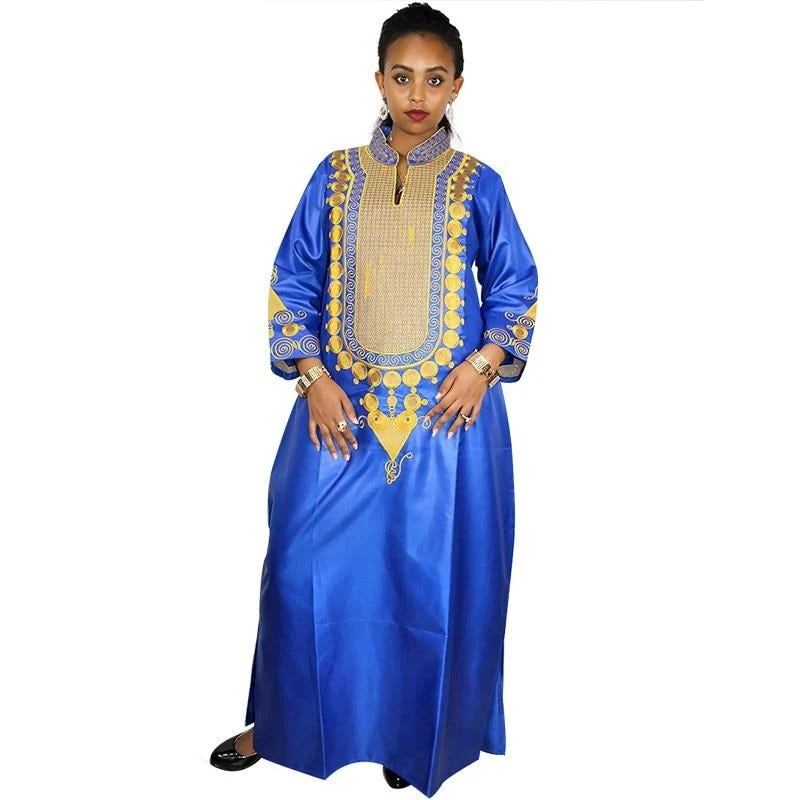Boubou Africain Femme Coton – Image 4