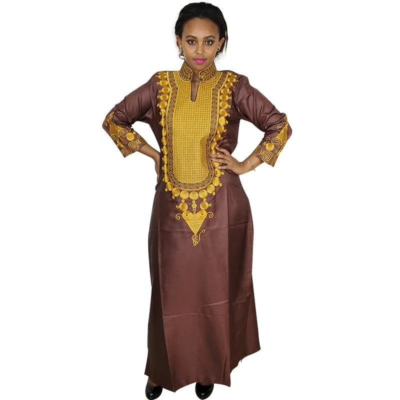 Boubou Africain Femme Coton – Image 7