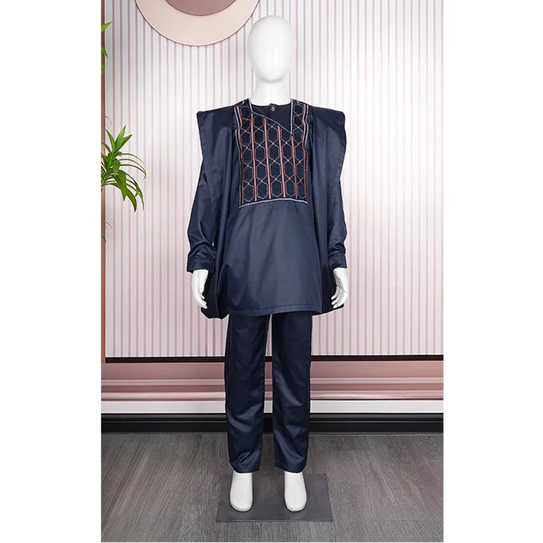 Boubou Africain Bébé Garçon – Image 3