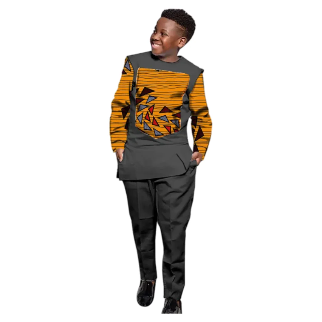 Boubou Africain Enfant Garçon