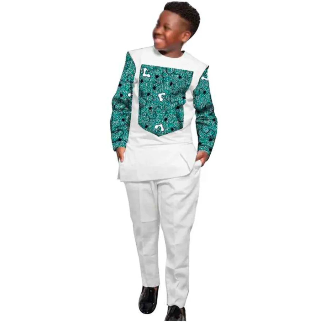 Boubou Africain Enfant Garçon – Image 3