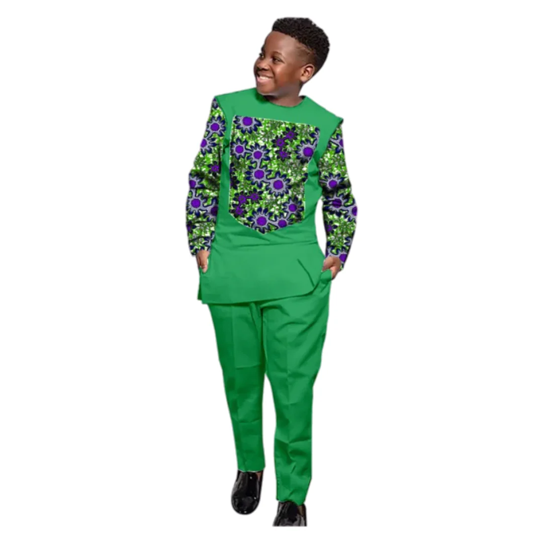 Boubou Africain Enfant Garçon – Image 5