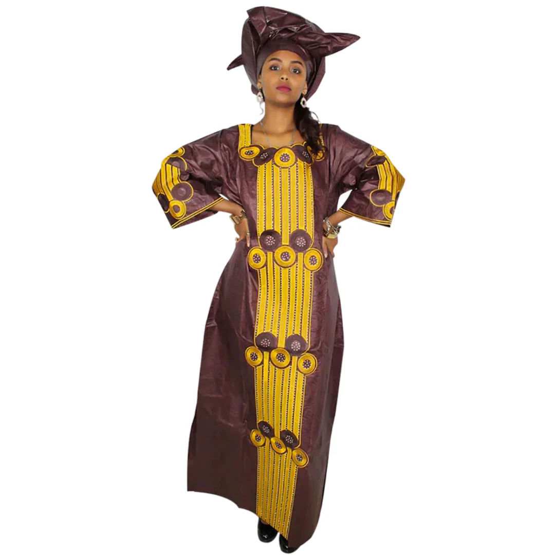 Boubou Africain Femme dégradé – Image 3
