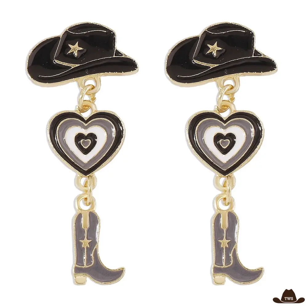 Boucles d'Oreilles Danse Country – Image 6