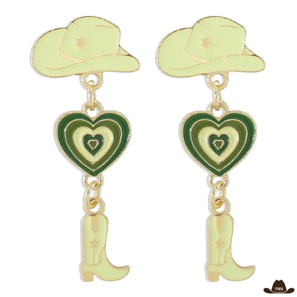 Boucles d'Oreilles Danse Country – Image 4