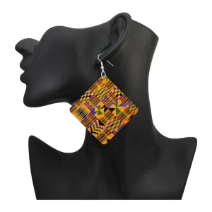 Boucles d'Oreilles Ethniques Africaines