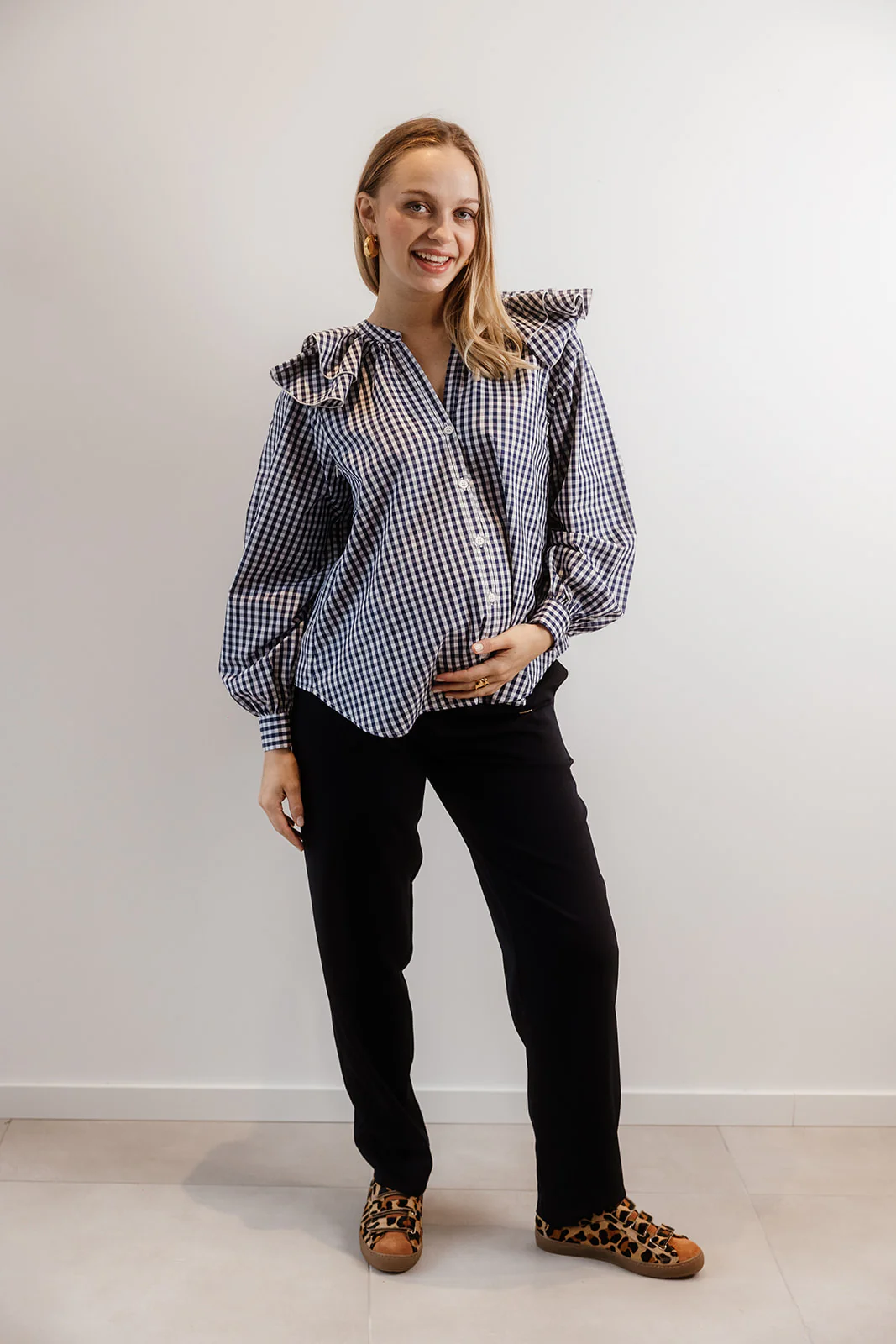 Blouse Batignolles - Vichy – Image 2