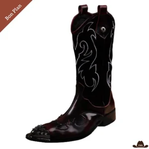 Bottes Cowboy Santiags - Pointure 42 - Bon Plan