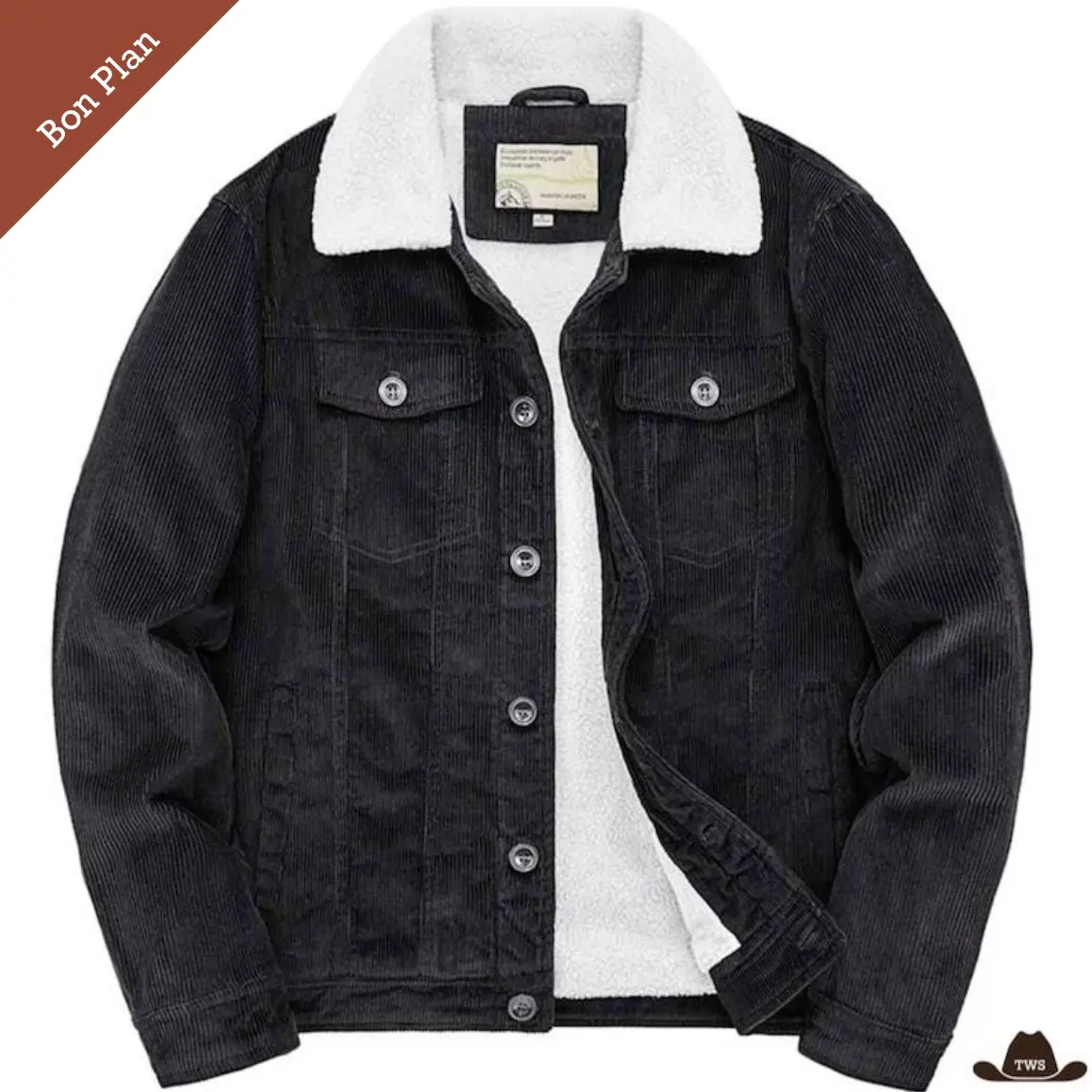 Veste Western Pour Homme - L et 3XL - Bon Plan – Image 2