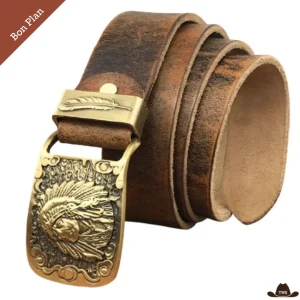 Ceinture Cowboy Chef Indien - 95 cm - Bon Plan