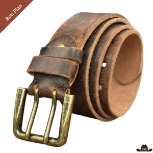 Ceinture Homme Vintage Cowboy - 95, 100 et 120 cm - Bon Plan