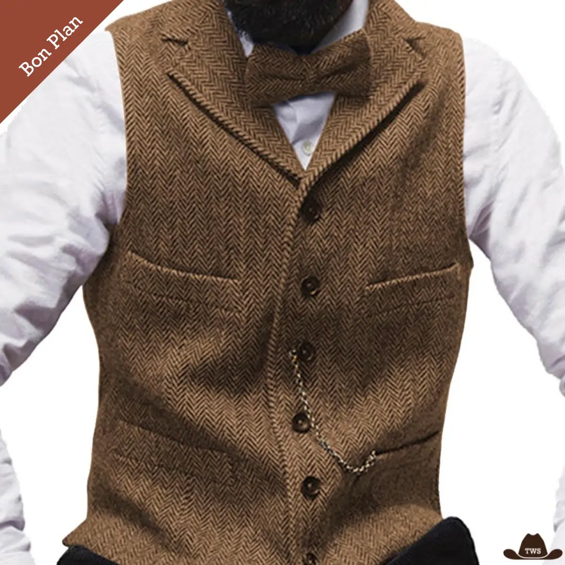 Gilet Western - Multi Tailles - Bon Plan – Image 3