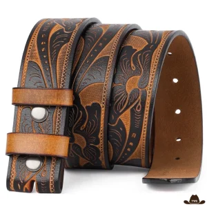 Ceinture Cowboy Sans Boucle