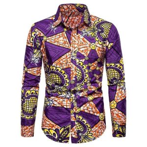Chemise Garçon Tissu Africain