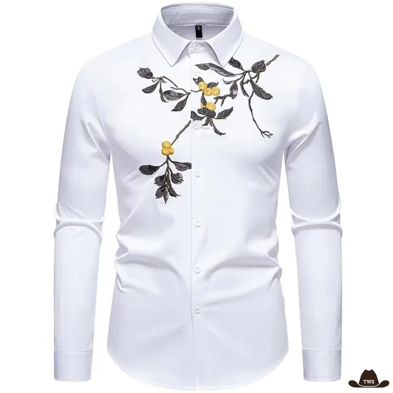 Chemise Blanche Cowboy