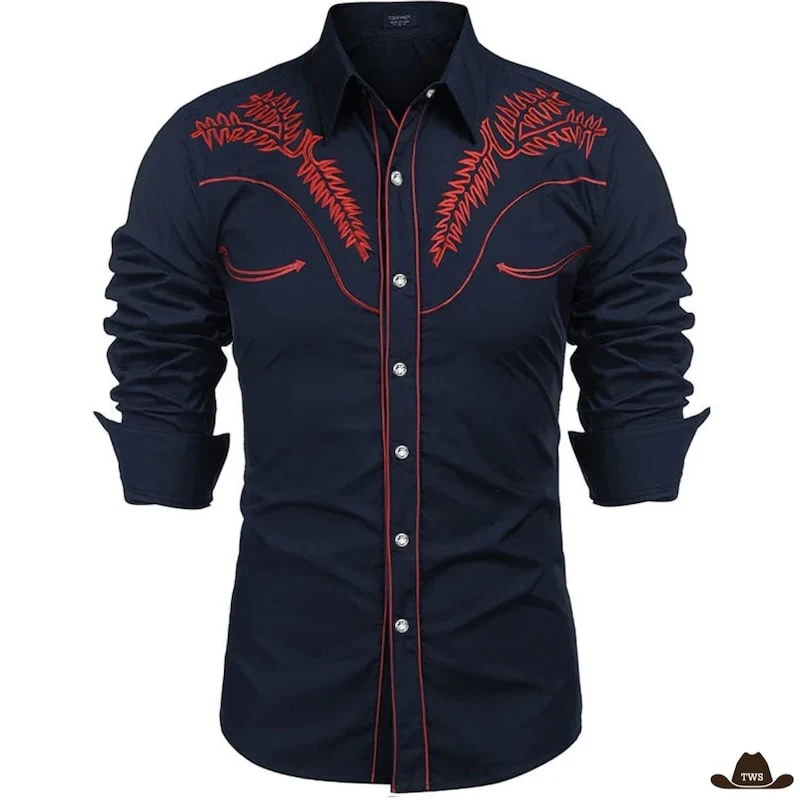 Chemise Broderie Western – Image 2