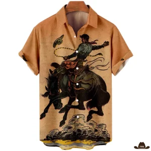 Chemise Imprimé Western