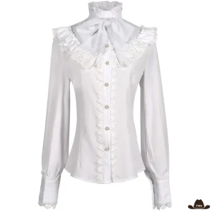 Chemise Western Femme à Manches Longues