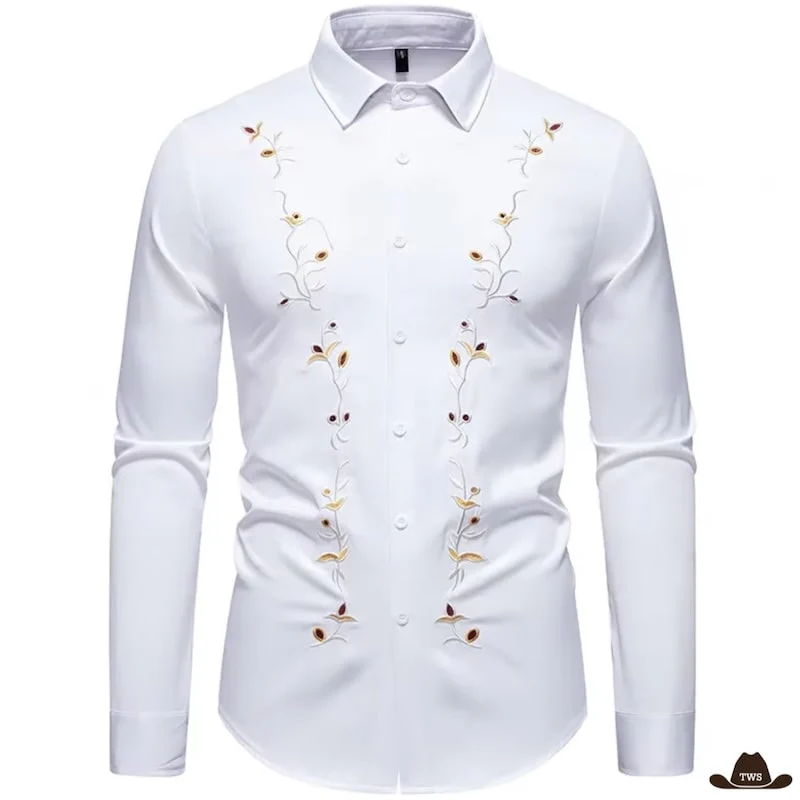 Chemise de Western Blanche
