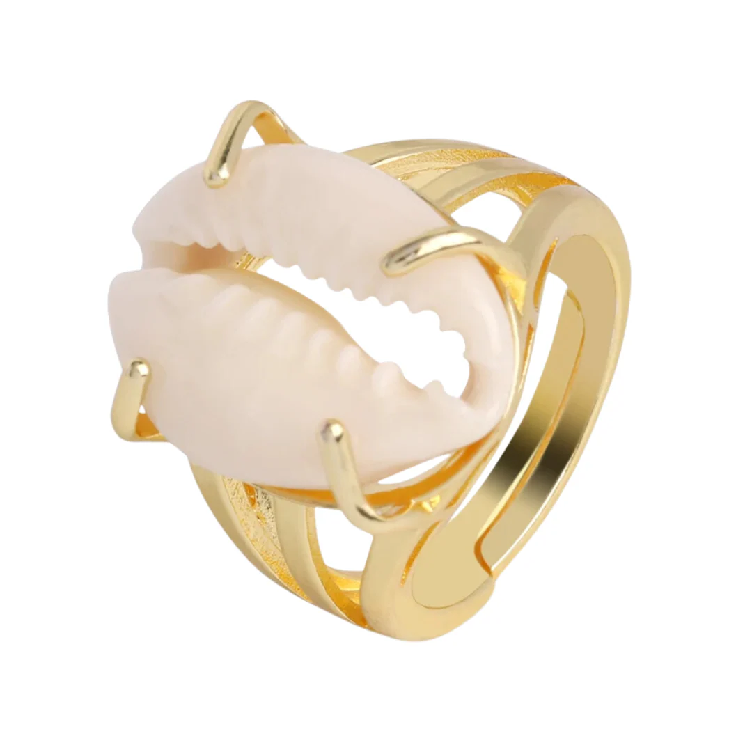 Chevalière Coquillage Cauri – Image 2