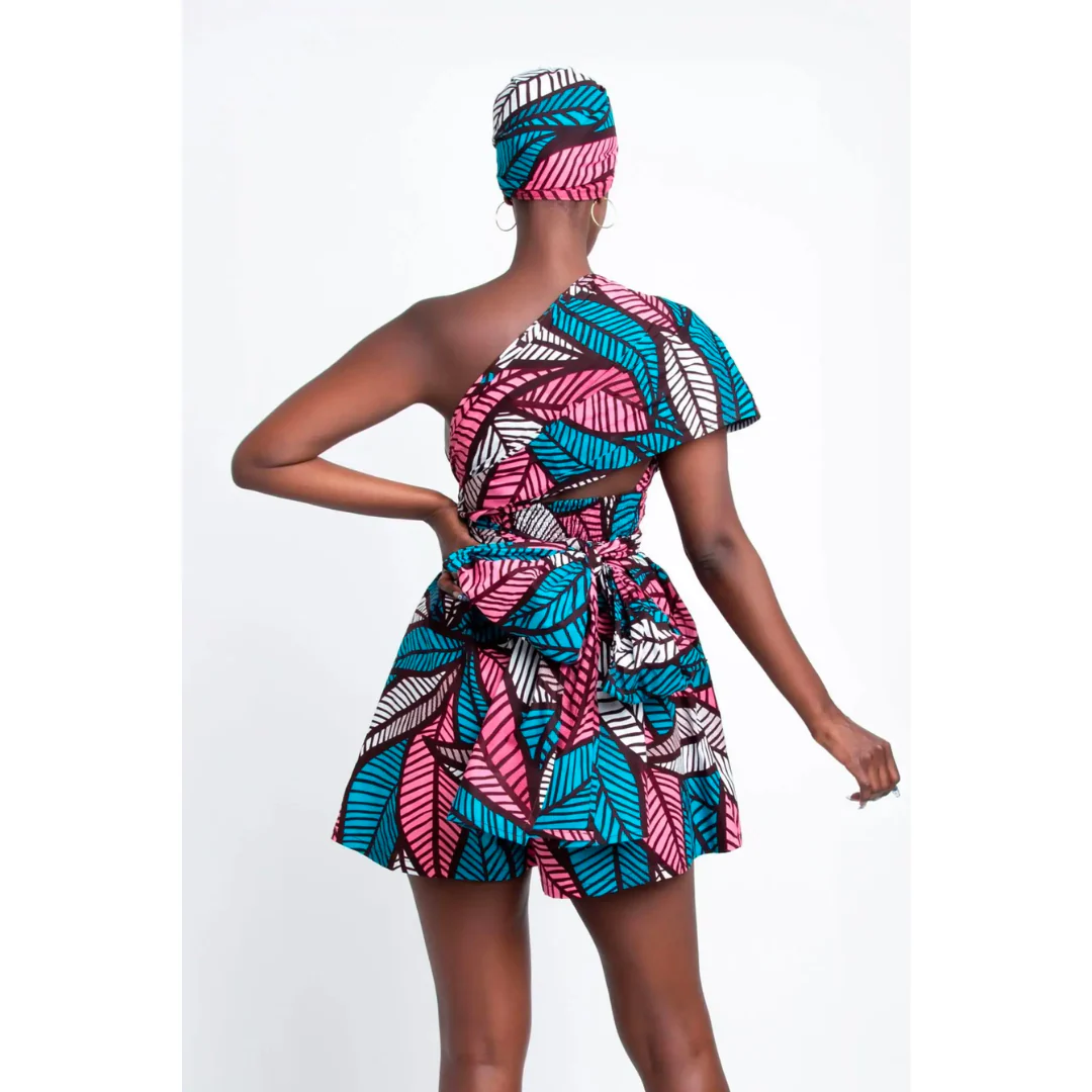 Combinaison Wax Africain – Image 3