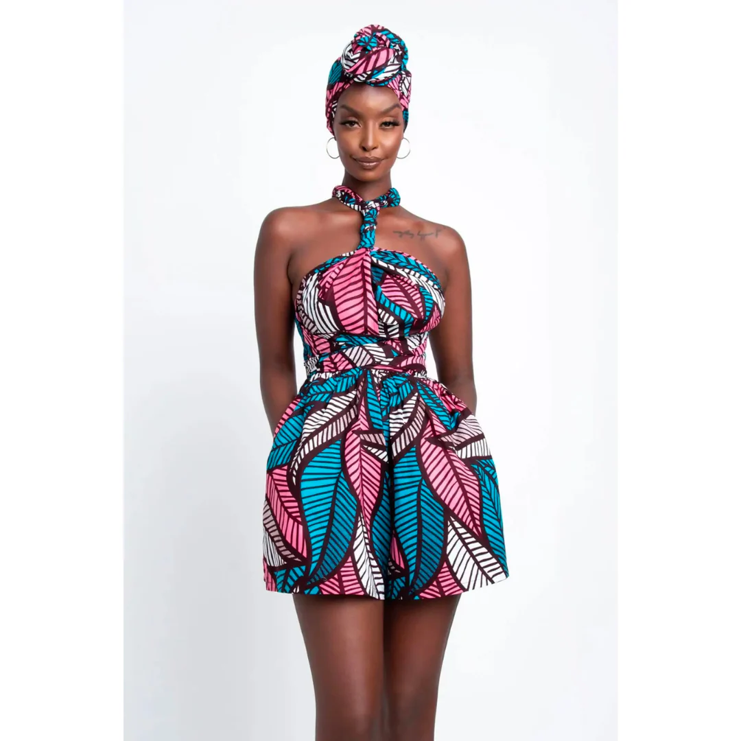 Combinaison Wax Africain – Image 4