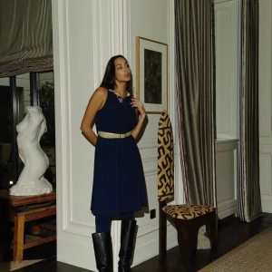 Ariella "After Workout" Robe Bleue