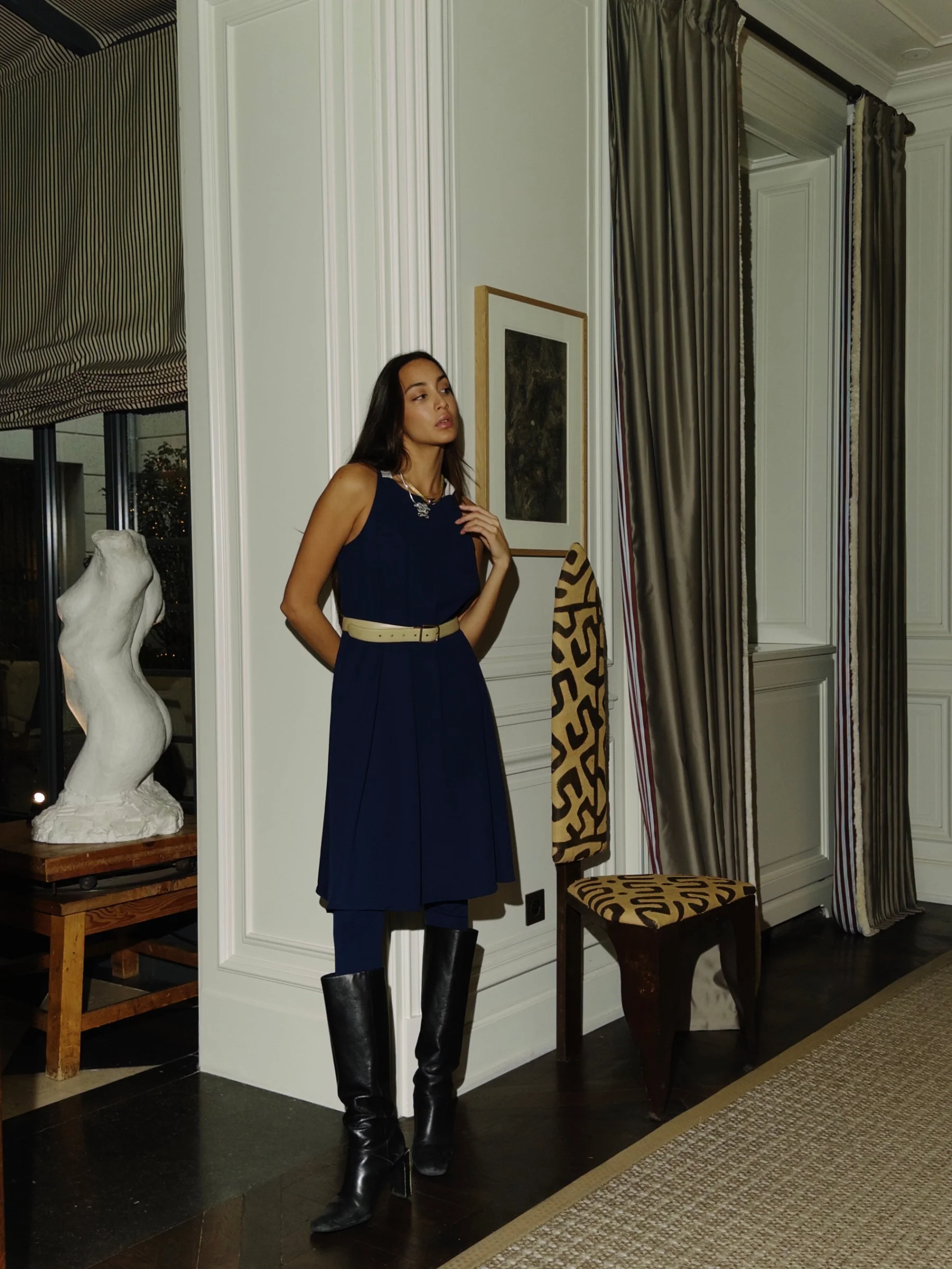 Ariella "After Workout" Robe Bleue – Image 2