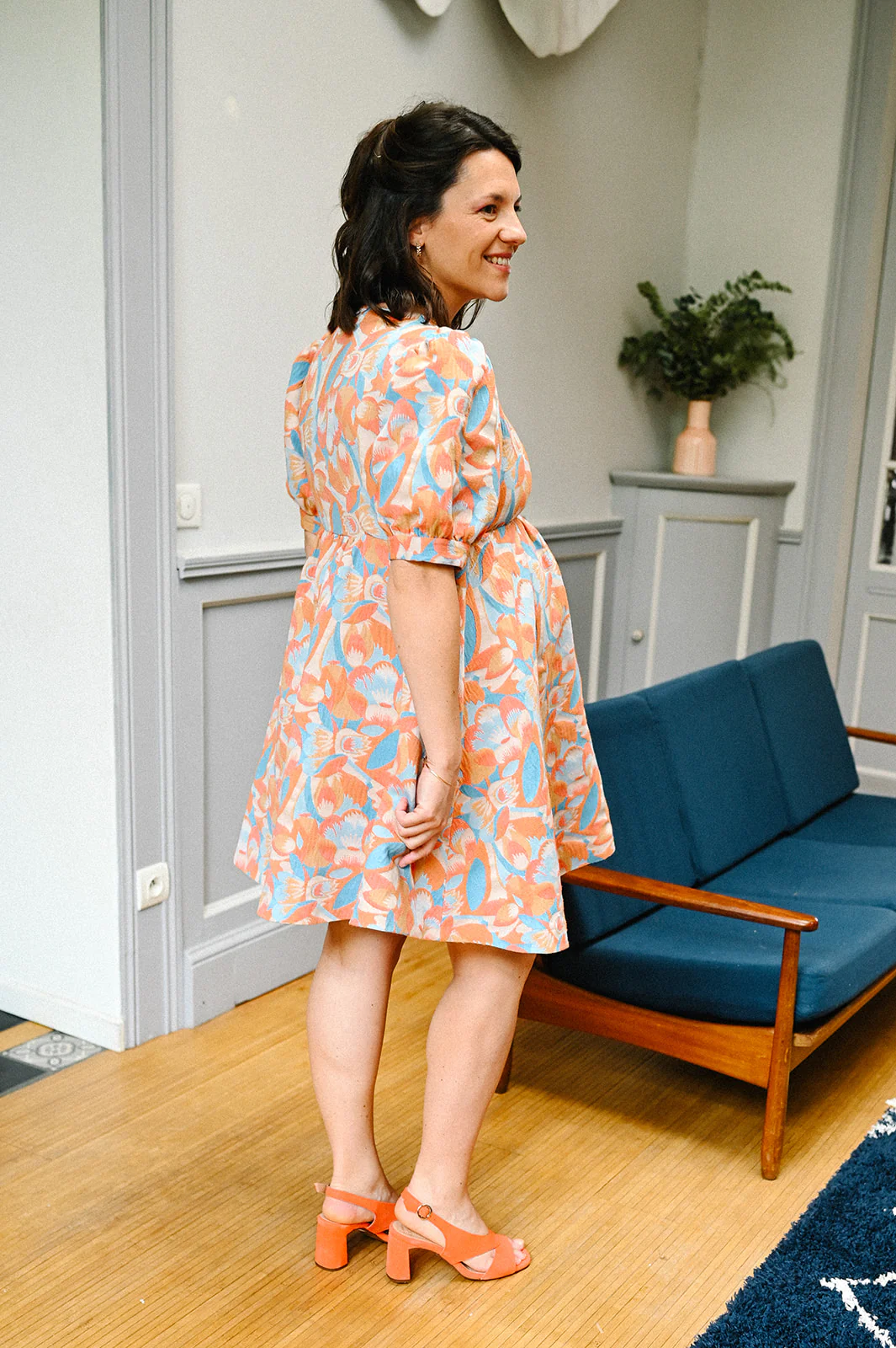 Location - Robe Madrague - Bleue et orange – Image 2