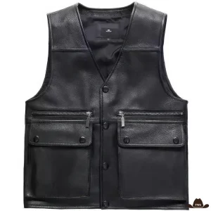 Gilet Cowboy Noir