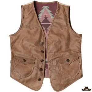 Gilet Cowboy Vache