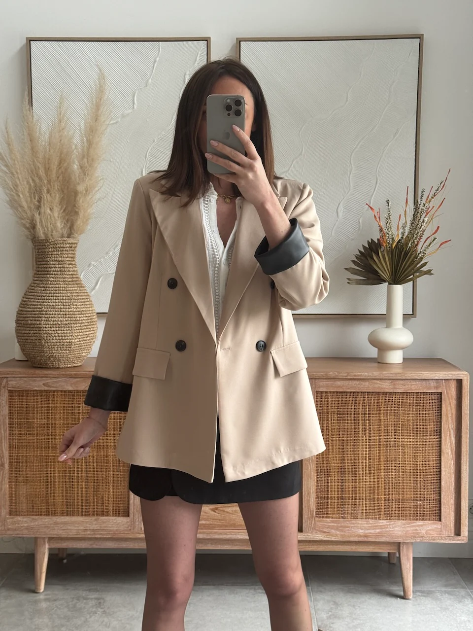BLAZER JOYCE BEIGE – Image 4