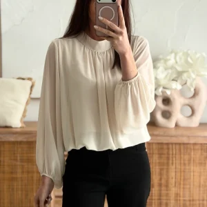 BLOUSE MARIA BEIGE