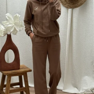 PANTALON JOGGING NINON TAUPE