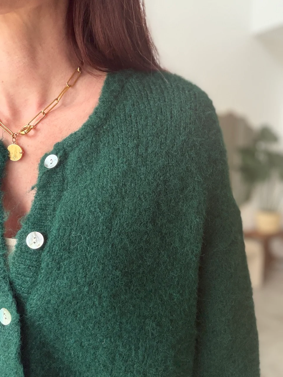 GILET ALIX VERT SAPIN – Image 3