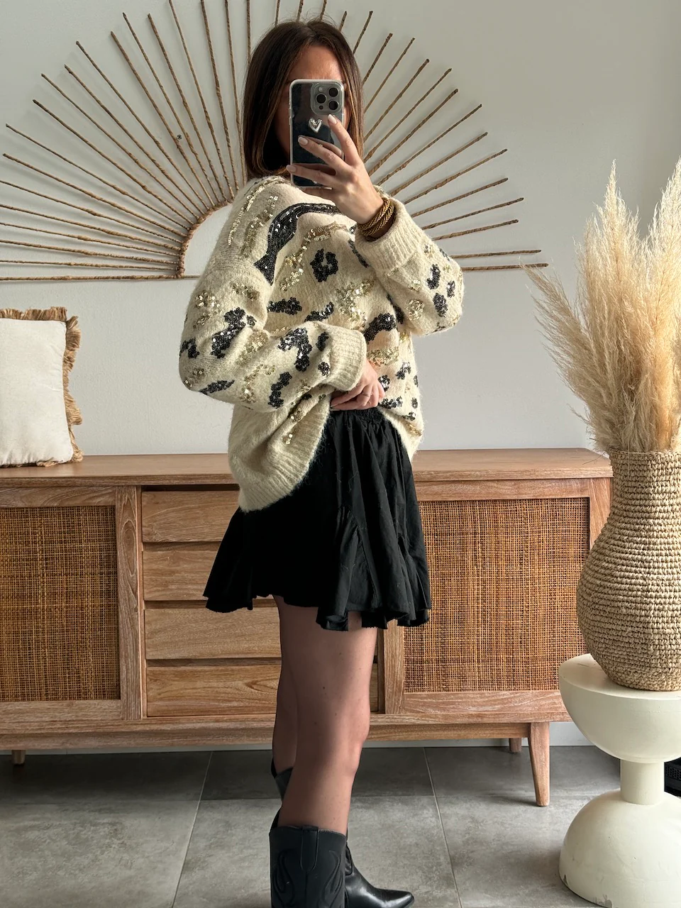 JUPE CHARLENE NOIR – Image 6