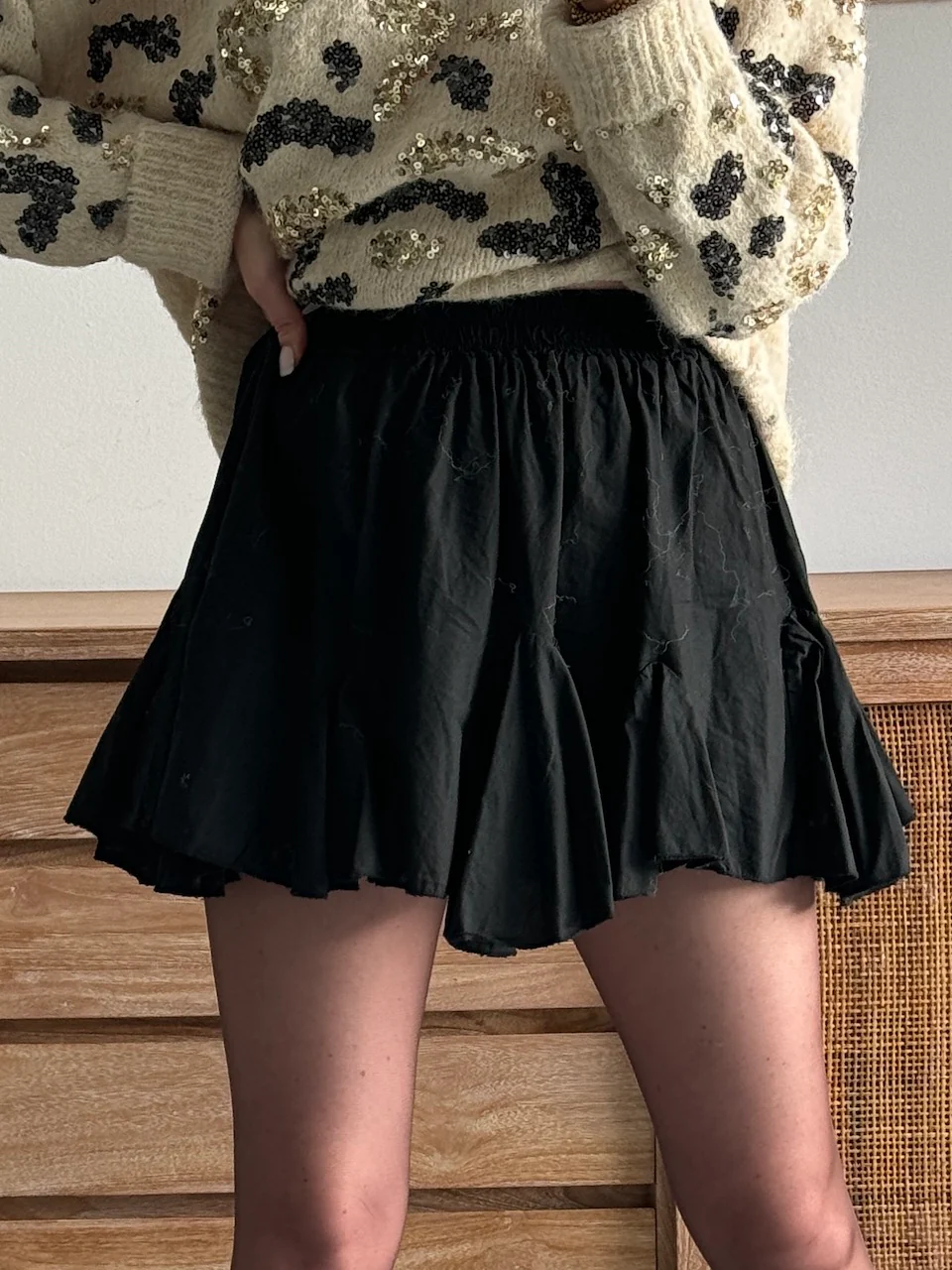 JUPE CHARLENE NOIR – Image 3